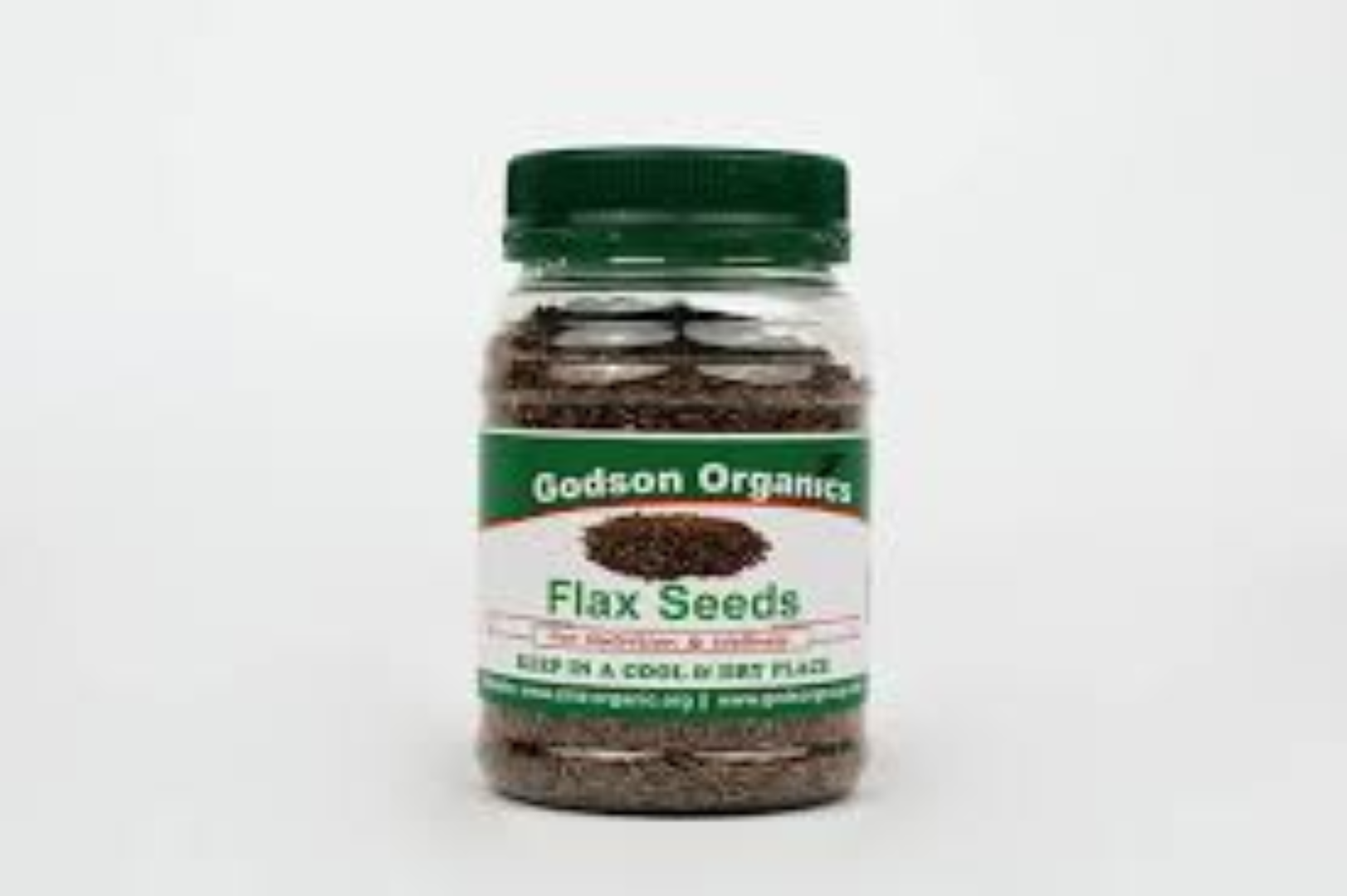 GODSONS ORGANICS FLAX SEEDS 500G